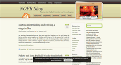 Desktop Screenshot of nofb-shop.de